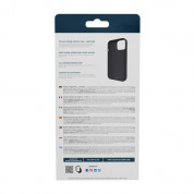 Prio Liquid Silicone Case - силиконов (TPU) калъф за iPhone 15 Pro (черен) 6