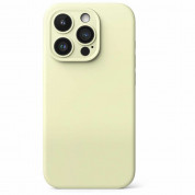 Ringke Liquid Silicone Magnetic Case - силиконов (TPU) калъф с MagSafe за iPhone 15 Pro (светлозелен) 3