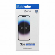 Prio 2.5D Tempered Glass - калено стъклено защитно покритие за дисплея на iPhone 15, iPhone 15 Pro (прозрачен) 2