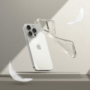 Ringke Air Glitter Case - силиконов (TPU) калъф за iPhone 15 Pro (прозрачен) 5