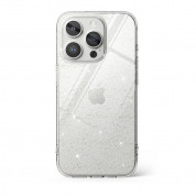 Ringke Air Glitter Case - силиконов (TPU) калъф за iPhone 15 Pro (прозрачен) 2