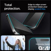 Spigen Glas.Tr Ez Fit Privacy Tempered Glass 2 Pack - 2 броя стъклени защитни покрития с определен ъгъл на виждане за дисплея за iPhone 15 Pro 8