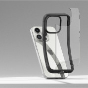 Ringke Fusion Bold Case - хибриден удароустойчив кейс за iPhone 15 Pro (черен-прозрачен) 5