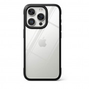 Ringke Fusion Bold Case - хибриден удароустойчив кейс за iPhone 15 Pro (черен-прозрачен) 3