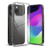 Ringke Fusion Crystal Case - хибриден удароустойчив кейс за iPhone 15 Pro (прозрачен) 3