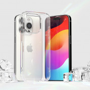 Ringke Fusion Crystal Case - хибриден удароустойчив кейс за iPhone 15 Pro (прозрачен) 5