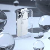 Ringke Fusion Crystal Case - хибриден удароустойчив кейс за iPhone 15 Pro (прозрачен) 4