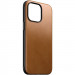 Nomad Modern Leather MagSafe Case - кожен (естествена кожа) кейс с MagSafe за iPhone 15 Pro Max (кафяв) 5