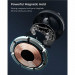 iOttie Velox Mini MagSafe Magnetic Wireless Air Vent Mount - поставка за радиаторa на кола с безжично зареждане за iPhone с MagSafe (черен) 9