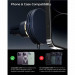 iOttie Velox Mini MagSafe Magnetic Wireless Air Vent Mount - поставка за радиаторa на кола с безжично зареждане за iPhone с MagSafe (черен) 8