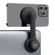 iOttie Terus MagSafe Magnetic Monitor Mount - магнитна поставка за прикрепяне на iPhone с MagSafe монитори и дисплеи (черен) 4