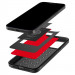 Spigen Cryo Armor Case - силиконов (TPU) калъф с висока степен на защита за iPhone 15 Pro Max (червен) 11