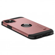 Spigen Tough Armor MagSafe Case - хибриден кейс с най-висока степен на защита с MagSafe за iPhone 15 (розов) 9