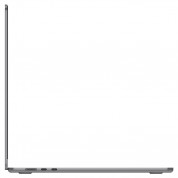 Spigen Tempered Glass GLAS.tR - висококачествено стъклено защитно покритие за целия дисплей на MacBook Air 15 M2 (2023) (черен-прозрачно) 5