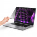 Spigen SafeView Privacy Filter - магнитно защитно покритие с определен ъгъл на виждане за дисплея на MacBook Air 15 M2 (2023) (черен-прозрачен) 8