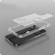 Tech-Protect Flexair Hybrid Case - хибриден удароустойчив кейс за iPhone 15 Plus, iPhone 14 Plus (прозрачен) 4