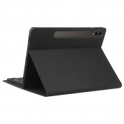 Tech-Protect SC Pen Case and Bluetooth Backlit Keyboard - кожен калъф и безжична блутут клавиатура за Samsung Galaxy Tab S9 Plus (черен) 2