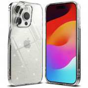 Ringke Air Glitter Case - силиконов (TPU) калъф за iPhone 15 Pro Max (прозрачен) 1