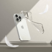Ringke Air Glitter Case - силиконов (TPU) калъф за iPhone 15 Pro Max (прозрачен) 5