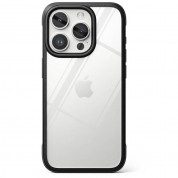 Ringke Fusion Bold Case - хибриден удароустойчив кейс за iPhone 15 Pro Max (черен-прозрачен) 3