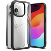 Ringke Fusion Bold Case - хибриден удароустойчив кейс за iPhone 15 Pro Max (черен-прозрачен) 1