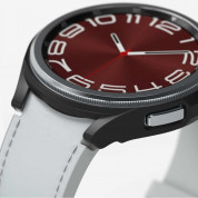 Ringke 2x Slim Watch Case - комплект от два броя качествен твърд кейс за Samsung Galaxy Watch 6 Classic 47 мм (прозрачен и черен) (2 броя) 3