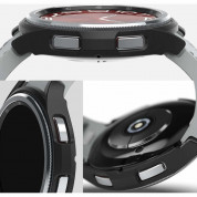 Ringke 2x Slim Watch Case - комплект от два броя качествен твърд кейс за Samsung Galaxy Watch 6 Classic 47 мм (прозрачен и черен) (2 броя) 2