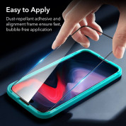 ESR Armorite 3D Full Cover Tempered Glass - калено стъклено защитно покритие за дисплея на iPhone 15 Pro Max (черен-прозрачен) 10