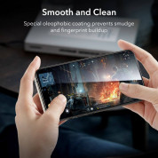 ESR Armorite 3D Full Cover Tempered Glass - калено стъклено защитно покритие за дисплея на iPhone 15 Pro Max (черен-прозрачен) 9