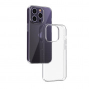 Ultra Clear TPU Cover - силиконов (TPU) калъф за iPhone 15 Pro (прозрачен)  1