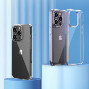 Ultra Clear TPU Cover - силиконов (TPU) калъф за iPhone 15 Pro (прозрачен)  8