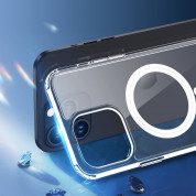 Dux Ducis Clin MagSafe Case - хибриден удароустойчив кейс с MagSafe за iPhone 15 Pro (прозрачен) 6