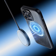 Dux Ducis Aimo MagSafe Case - хибриден удароустойчив кейс с MagSafe за iPhone 15 Pro Max (черен-прозрачен) 9