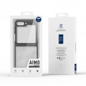 Dux Ducis Aimo MagSafe Case for Samsung Galaxy Z Flip5(black-clear) 2