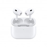 Apple AirPods Pro 2 (USB-C) - оригинални уникални безжични слушалки с MagSafe кейс за безжично зареждане (2023) 
