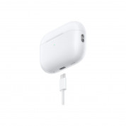 Apple AirPods Pro 2 (USB-C) - оригинални уникални безжични слушалки с MagSafe кейс за безжично зареждане (2023)  2