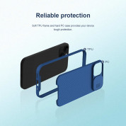 Nillkin CamShield Pro Hard Case - хибриден удароустойчив кейс за iPhone 15 (син) 3