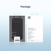 Nillkin CamShield Pro Hard Case - хибриден удароустойчив кейс за iPhone 15 (син) 6