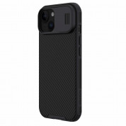 Nillkin CamShield Pro Hard Case - хибриден удароустойчив кейс за iPhone 15 Plus (черен) 1