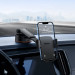 Baseus Easy Control Pro Car Holder (SUYK020001) - поставка за таблото или стъклото на кола за смартфони с дисплеи до 6.7 инча (черен) 10