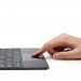 Baseus Brilliance Wireless Touchpad Keyboard Case Digital Display (ARJK020013) - полиуретанов калъф, клавиатура, тракпад и поставка за iPad 10 (2022) (тъмносив)  11