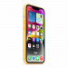 Apple iPhone Silicone Case with MagSafe - оригинален силиконов кейс за iPhone 14 с MagSafe (жълт) 3