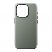 Nomad Sport Case - хибриден удароустойчив кейс с MagSafe за iPhone 15 Pro (зелен)