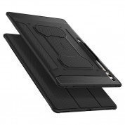 Spigen Rugged Armor Pro Case - хибриден удароустойчив кейс с поставка за Samsung Galaxy Tab S9 Ultra, Tab S8 Ultra (черен) 4