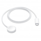 Apple Watch Woven Magnetic Fast Charger to USB-C Cable - оригинален магнитен кабел с въжена оплетка за Apple Watch (1 метър) (bulk)