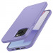 Spigen Thin Fit Case - качествен тънък матиран кейс за iPhone 15 (лилав) 7