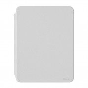 Baseus Minimalist Series Magnetic Protective Case - полиуретанов калъф с отделящ се кейс за iPad Pro 12.9 M2 (2022), iPad Pro 12.9 M1 (2021), iPad Pro 12.9 (2020) (светлосив) 4