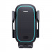 Baseus Milky Way Pro Wireless Charger Car Vent Mount 15W - поставка за радиатора на кола с безжично зареждане за Qi съвместими смартфони (черен) 5