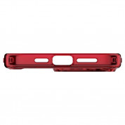Spigen Ultra Hybrid MagSafe Case - хибриден кейс с висока степен на защита с MagSafe за iPhone 15 Pro (червен-мат)  4