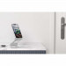 Omoton MS02 Foldable Stand - алуминиева сгъваема поставка за бюро и плоскости за iPhone, съвместима с MagSafe захранване (сребрист) 2